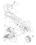 Page D Diagram and Parts List for 13AX604H401 2000 Yard Man Lawn Tractor